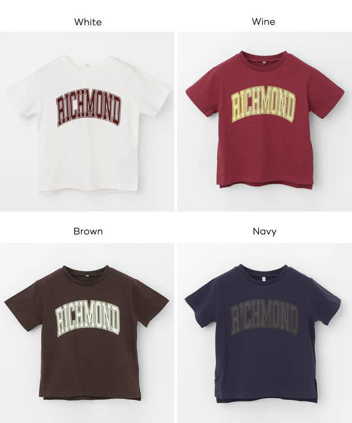 セール★890円→590円 親子お揃いサイドスリットプリントTシャツ キッズ メール便不可 - Image 19