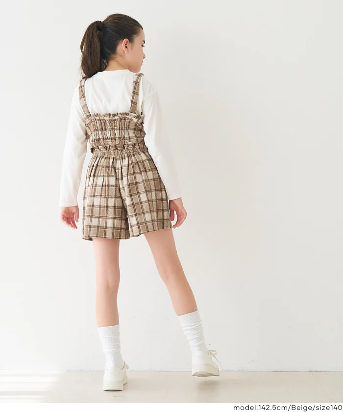 ハートボタンチェックショーパン キッズ メール便不可 - Image 10