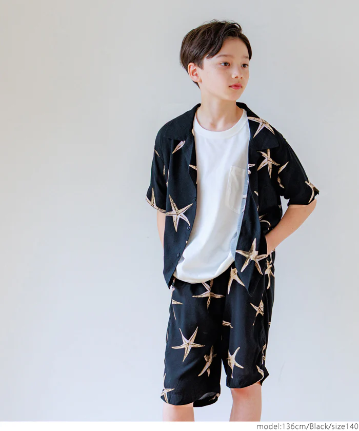 親子お揃いレーヨンヒトデハーフパンツ キッズ メール便可 coca コカ - Image 10