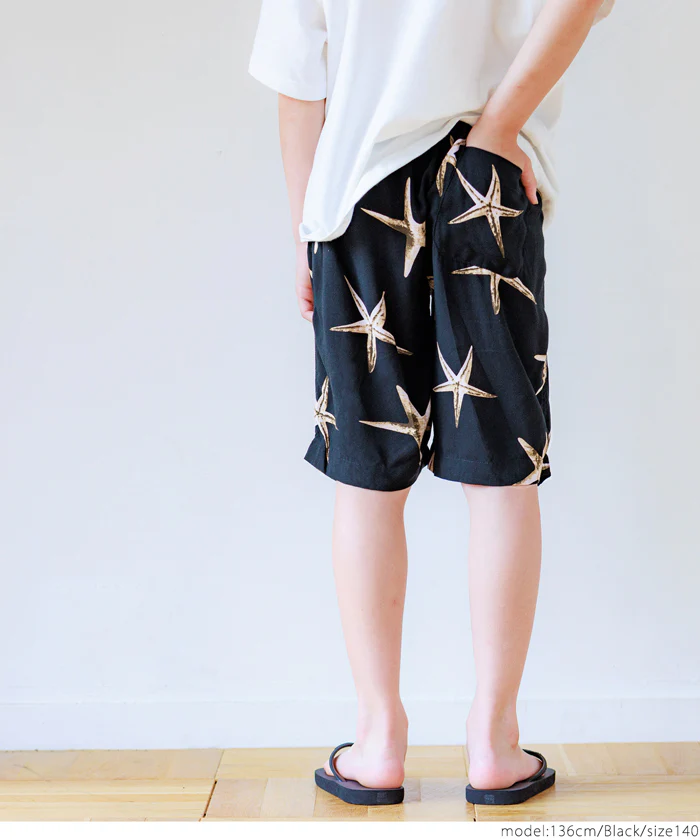 親子お揃いレーヨンヒトデハーフパンツ キッズ メール便可 coca コカ - Image 8