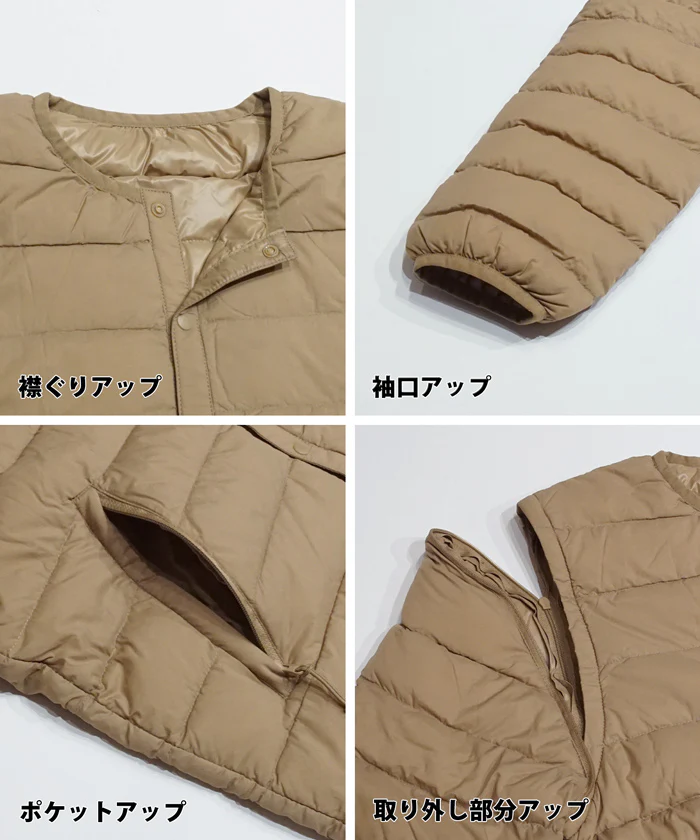 セール★4990円→1990円 デタッチャブルインナーダウン レディース メール便不可 - Image 19