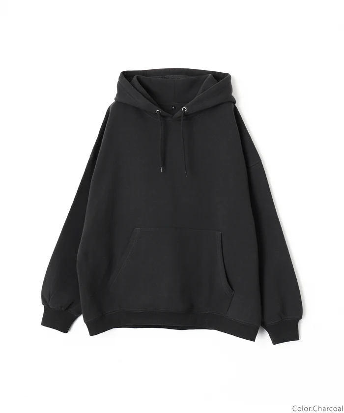 セール★2490円→990円 パーカー メンズ 裏起毛 スウェット フーディー ワイドフィット オーバーサイズ ポケット 無地 メール便不可 23aw coca コカ - Image 14