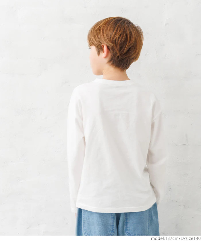 WEB限定セール★790円→550円 親子お揃いゆるシルエットアソートプリントロンT キッズ メール便可 - Image 11