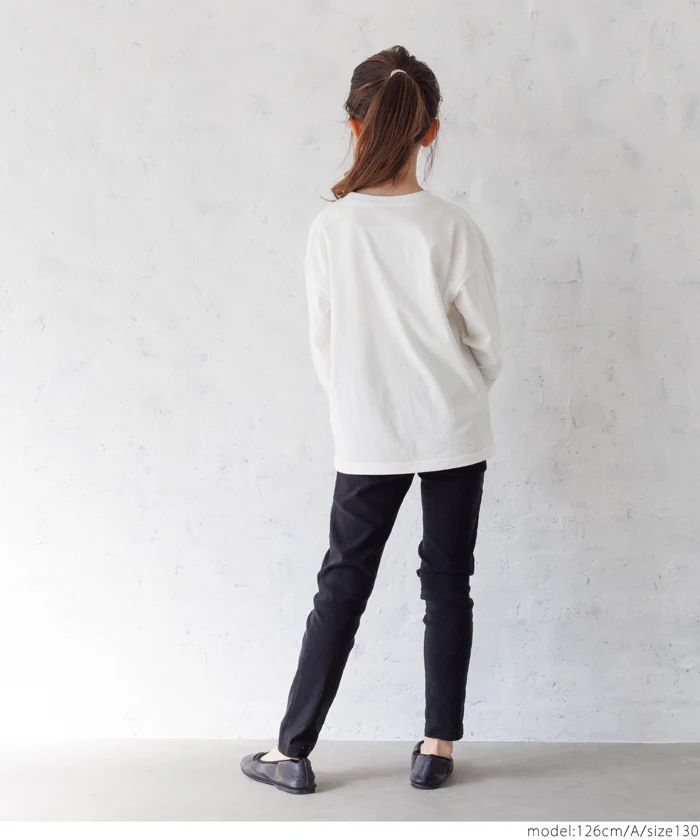 WEB限定セール★790円→550円 親子お揃いゆるシルエットアソートプリントロンT キッズ メール便可 - Image 4