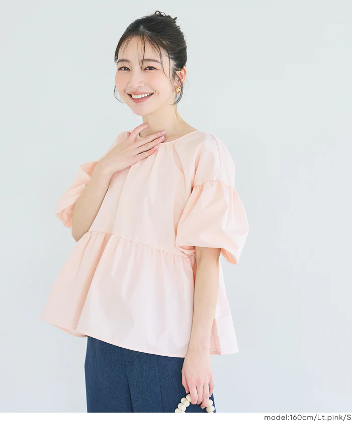 パリフワバックリボンブラウス レディース メール便不可 - Image 16