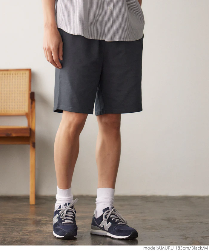 ハーフパンツ メンズ 裏毛 ポケット ショーツ ショートパンツ ウエストゴム 短パン 半ズボン カジュアル メール便不可 24ss coca コカ - Image 14