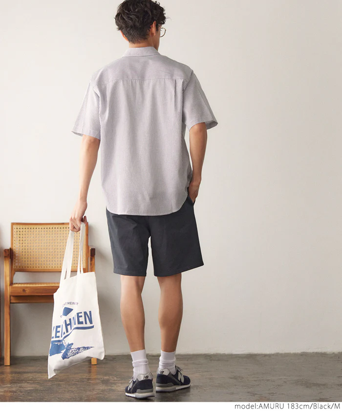 ハーフパンツ メンズ 裏毛 ポケット ショーツ ショートパンツ ウエストゴム 短パン 半ズボン カジュアル メール便不可 24ss coca コカ - Image 16