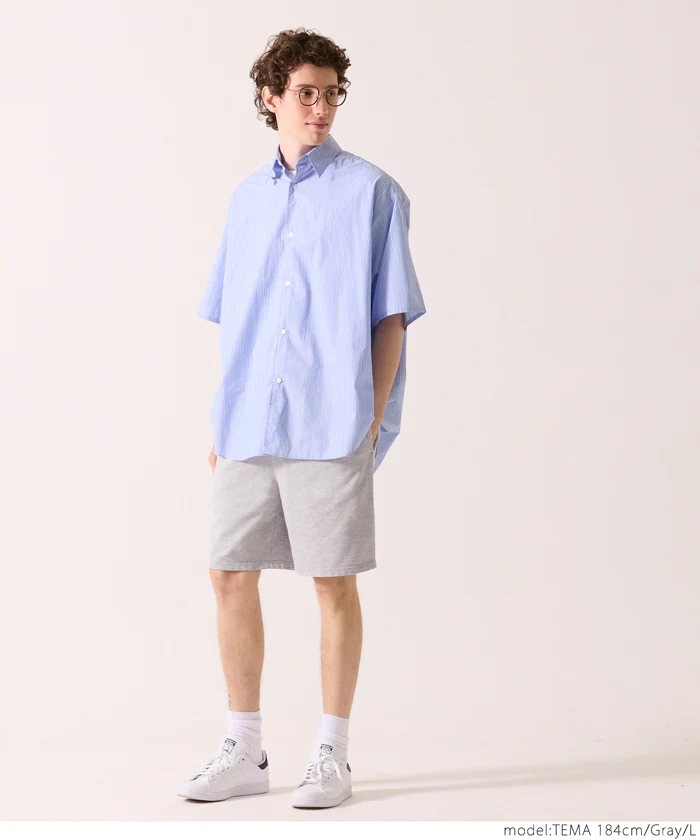 ハーフパンツ メンズ 裏毛 ポケット ショーツ ショートパンツ ウエストゴム 短パン 半ズボン カジュアル メール便不可 24ss coca コカ - Image 6