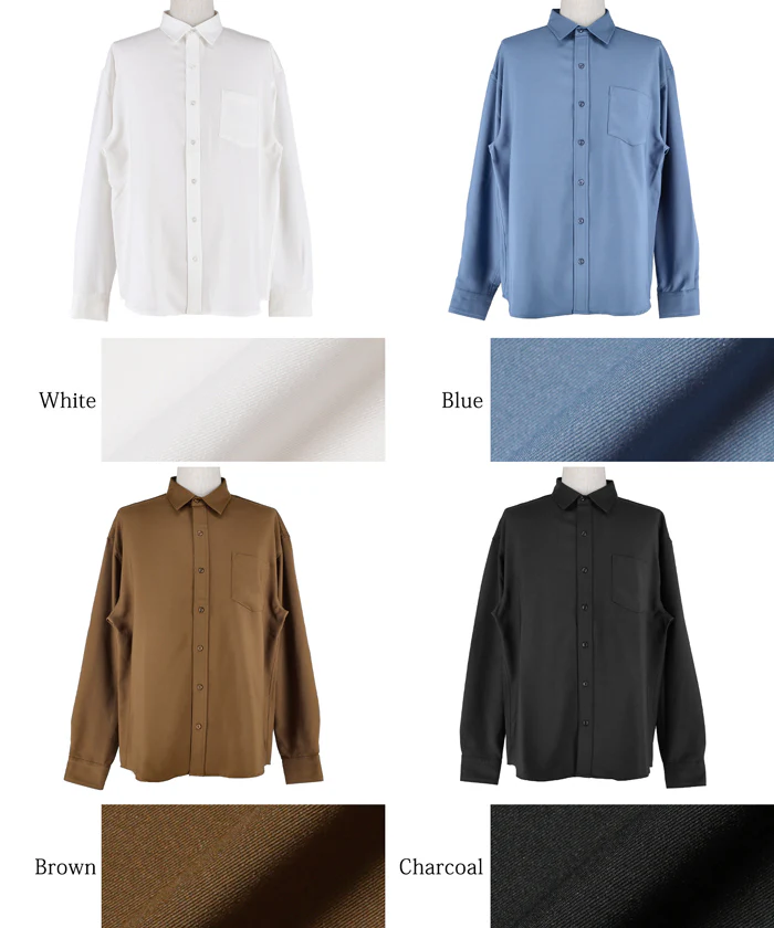 セール★2490円→550円 メンズ綺麗目レギュラーカラーシャツ メンズ メール便不可 - Image 13