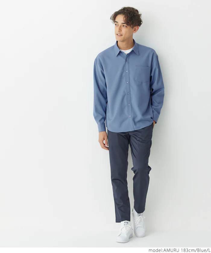 セール★2490円→550円 メンズ綺麗目レギュラーカラーシャツ メンズ メール便不可 - Image 3