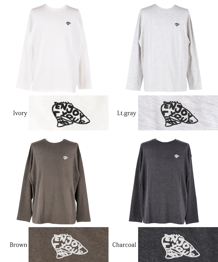 セール ★1490円→550円 ポイントフィッシュロングTシャツ メンズ レディース メール便不可 - Image 19