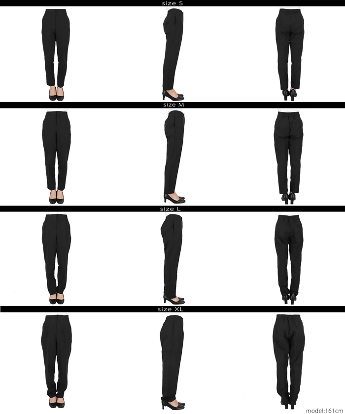 裏起毛テーパードパンツ レディース メール便不可 - Image 21