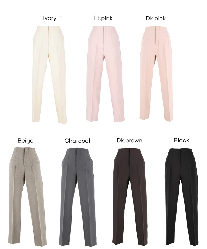 裏起毛テーパードパンツ レディース メール便不可 - Image 23