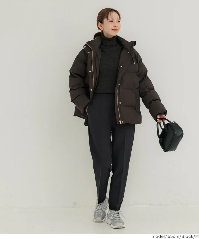 裏起毛テーパードパンツ レディース メール便不可 - Image 9