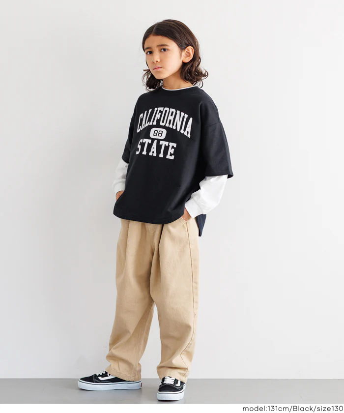 長袖レイヤードTシャツ キッズ メール便不可 - Image 8