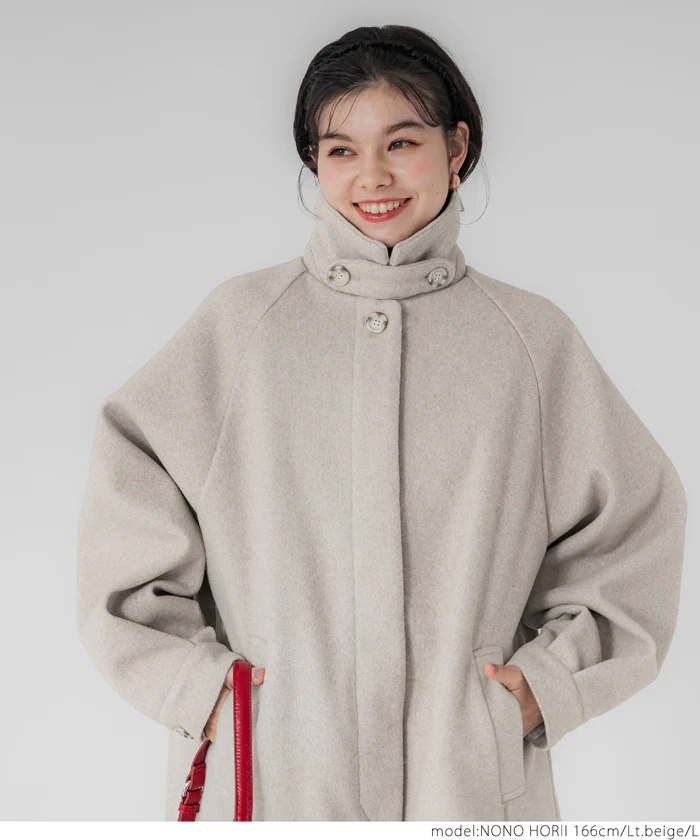 セール★6990円→990円　フェイクウールロングコート レディース メール便不可 coca コカ - Image 12