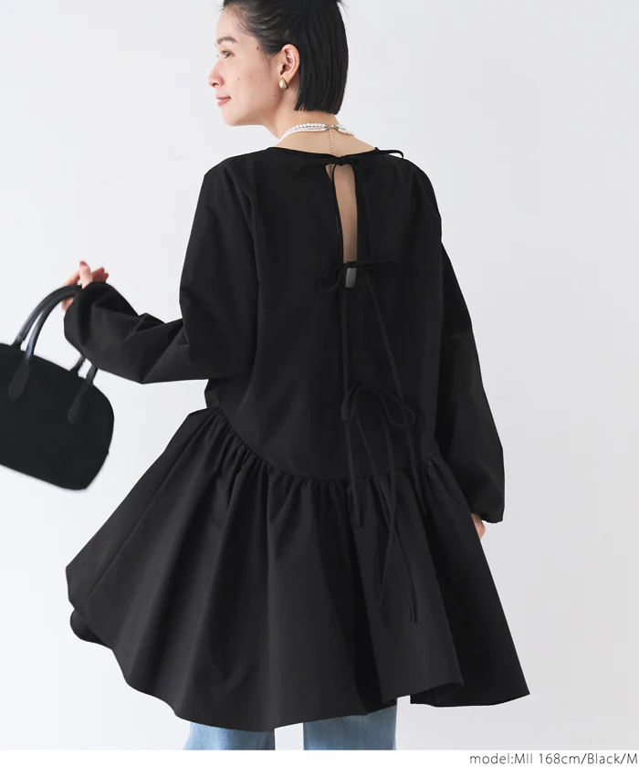 セール★2990円→550円 バックリボンミニワンピース レディース メール便不可 - Image 12