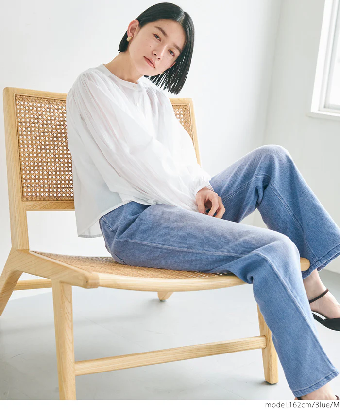 WEB限定セール ★3990円→990円リラックスデニムワイドパンツ レディース メール便不可 - Image 13