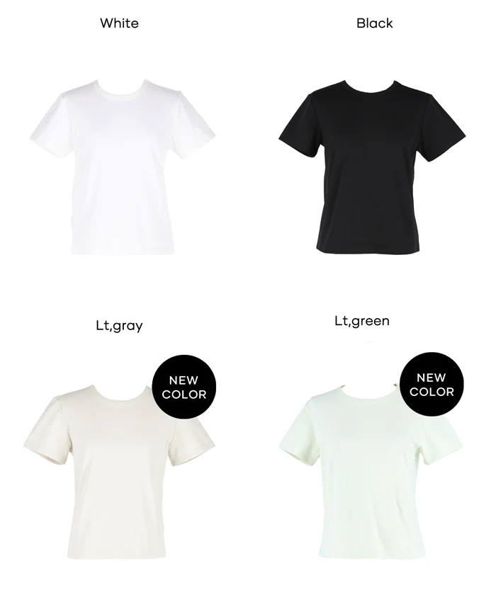 EAZYTEXクルーネックTシャツ レディース メール便不可 - Image 20