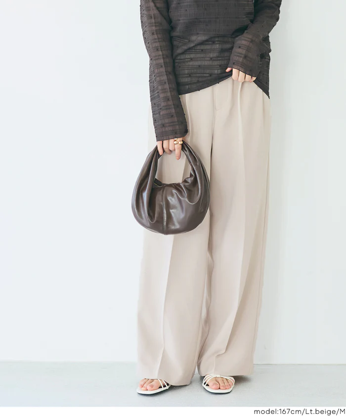 ダブルクロスワイドパンツ レディース メール便不可 - Image 14