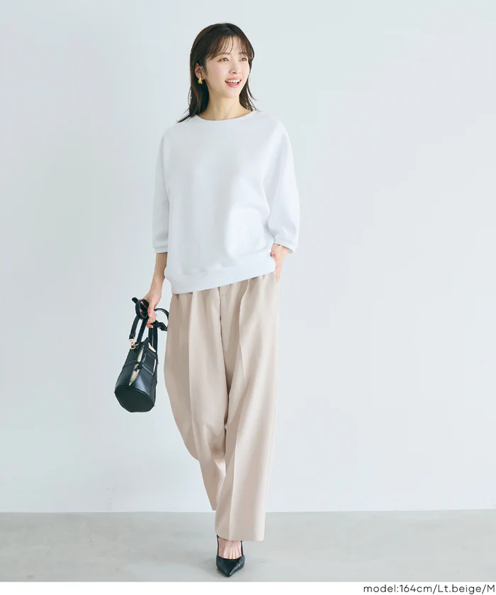 ダブルクロスワイドパンツ レディース メール便不可 - Image 16