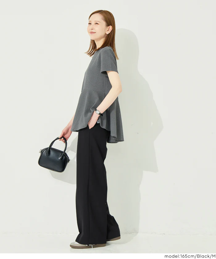 ダブルクロスワイドパンツ レディース メール便不可 - Image 6