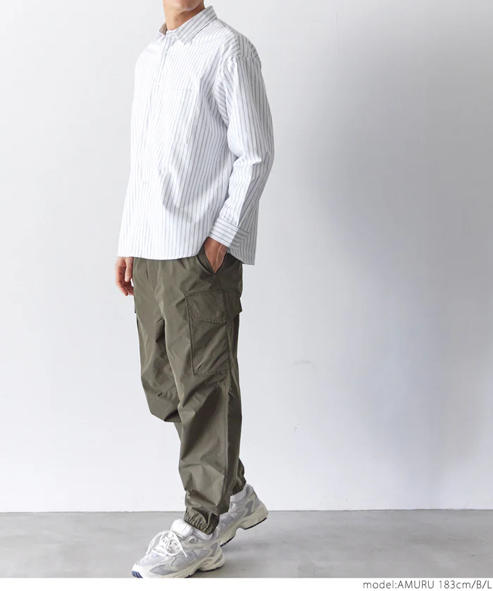 セール★2490円→990円 コットンオックスリラックスシャツ メンズ メール便不可 - Image 10
