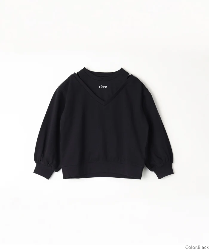 セール★1690円→990円 裏毛タンクレイヤードトップス キッズ メール便不可 - Image 14