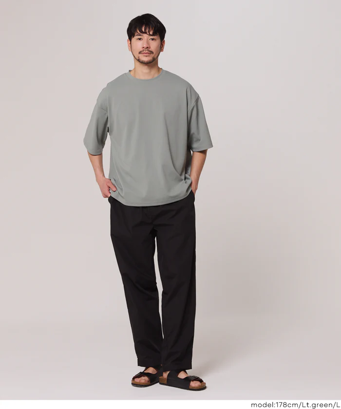 GW限定セール★ EAZYTEXスムースTシャツ メンズ メール便不可 - Image 3