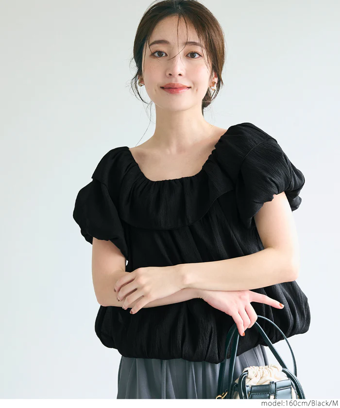 WEB限定セール ★2490円→550円シアーブラウス レディース メール便不可 - Image 5