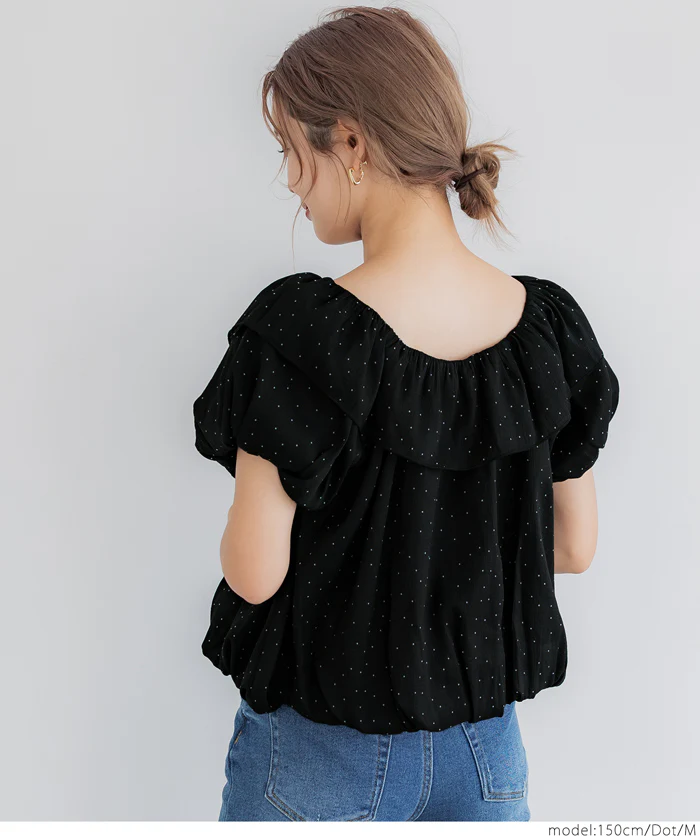 WEB限定セール ★2490円→550円シアーブラウス レディース メール便不可 - Image 9