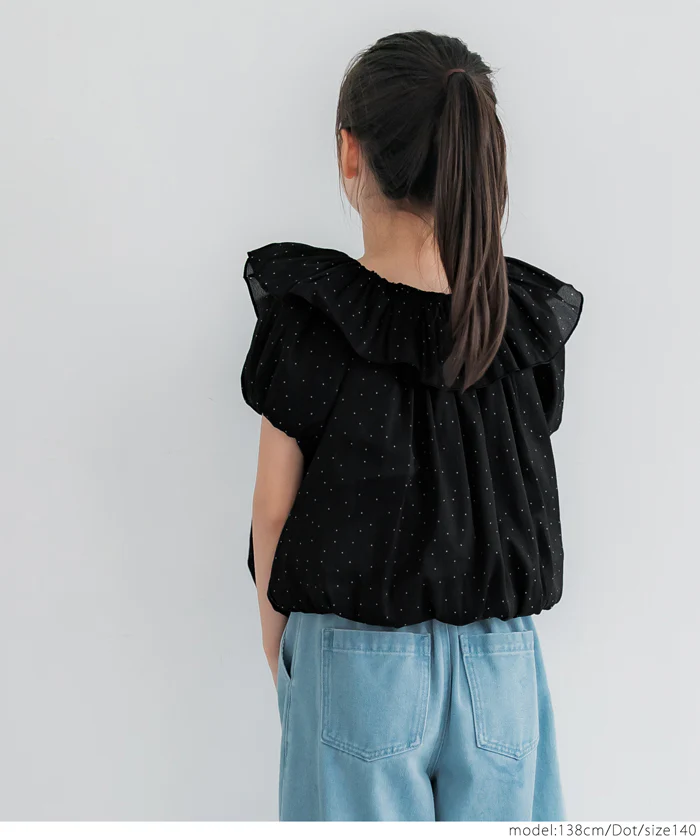 セール★1690円→1490円 親子お揃いシアーブラウス キッズ メール便不可 - Image 10