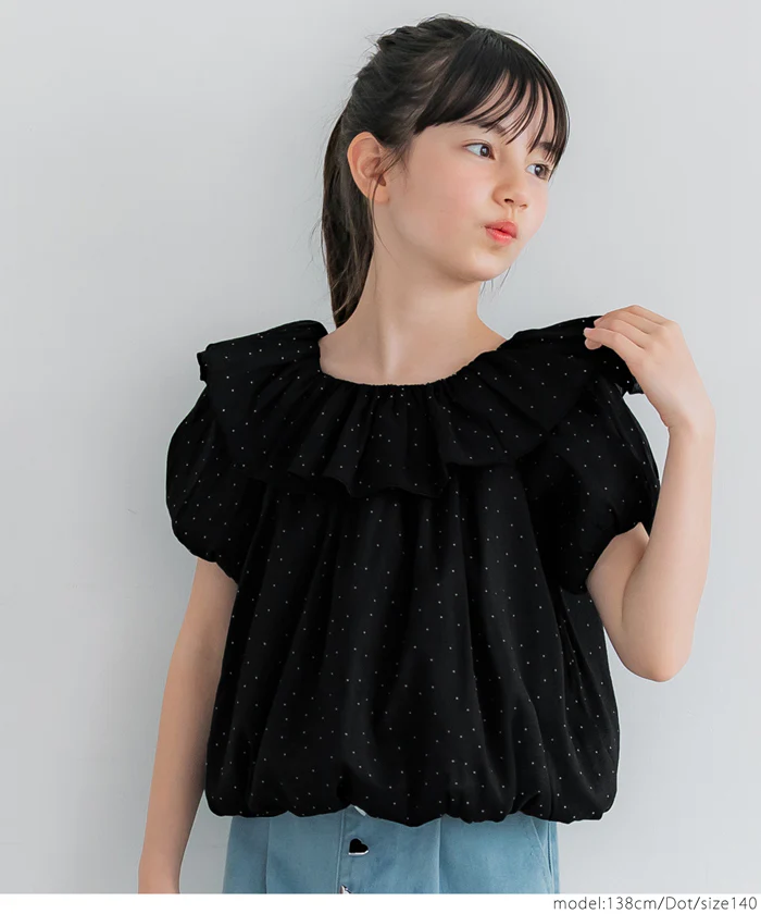 セール★1690円→1490円 親子お揃いシアーブラウス キッズ メール便不可 - Image 12