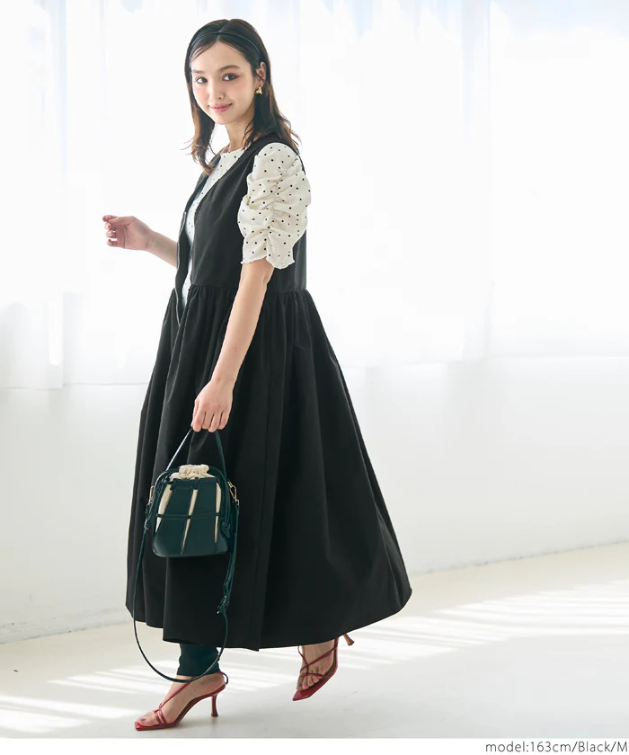 セール★2990円→990円 Vネックジップアップドレス レディース メール便不可 coca コカ - Image 7
