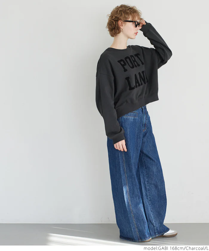 WEB限定セール ★2490円→990円ヘビーウェイト刺繍スウェットトップス レディース メール便不可 - Image 16