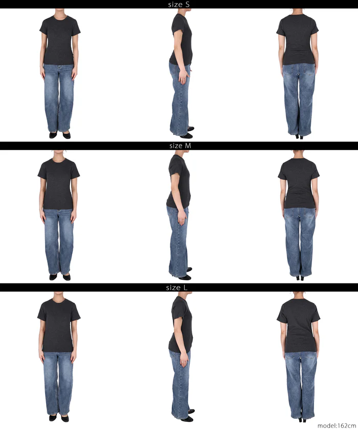 細リブクルーネックTシャツ レディース メール便可 coca コカ - Image 19