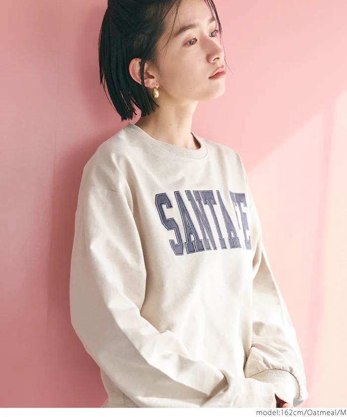 セール★1990円→550円 アソートロゴクロップドスウェットトップス レディース メール便不可 - Image 10