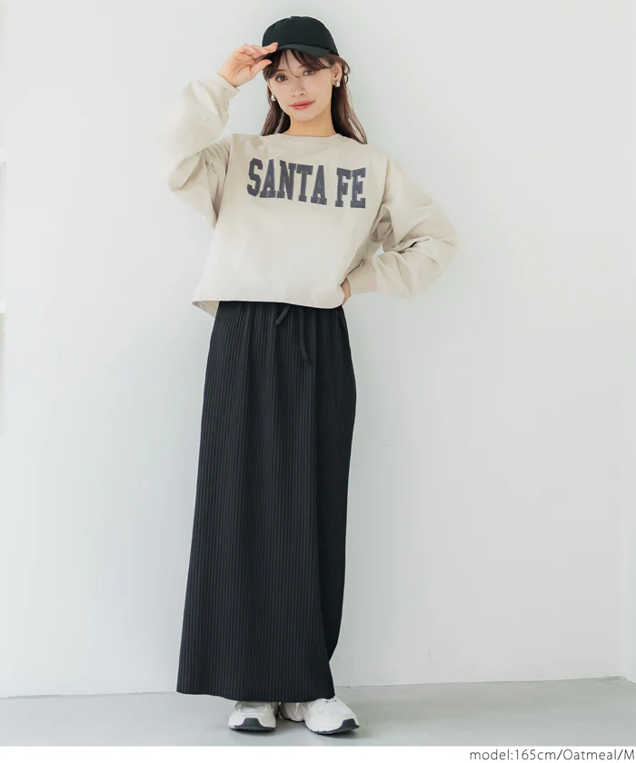 セール★1990円→550円 アソートロゴクロップドスウェットトップス レディース メール便不可 - Image 11