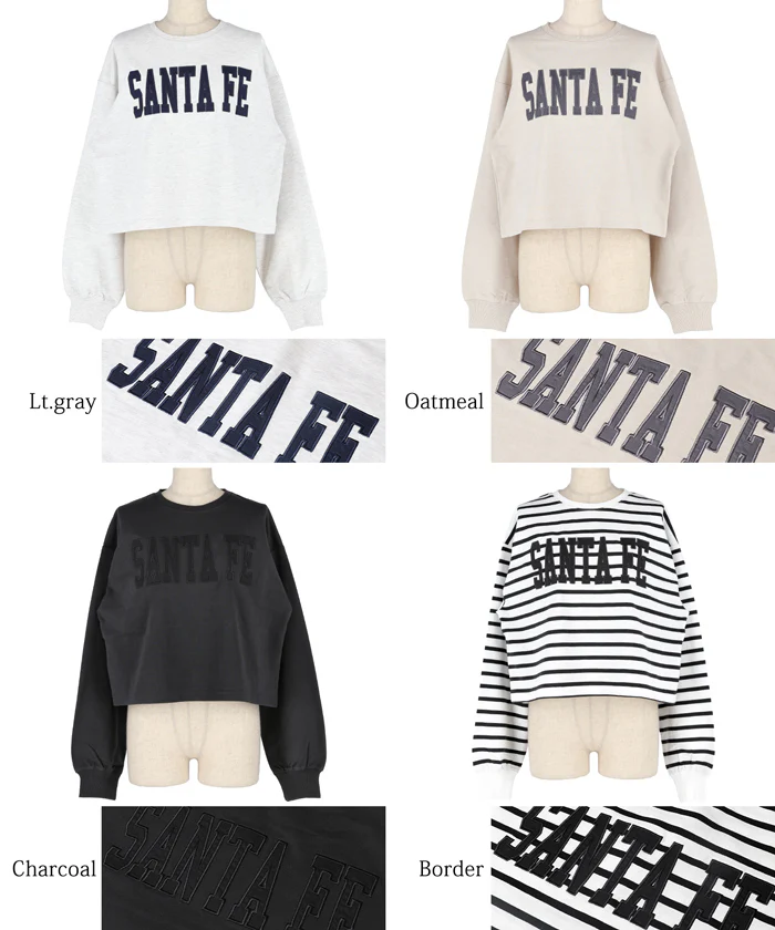 セール★1990円→550円 アソートロゴクロップドスウェットトップス レディース メール便不可 - Image 23
