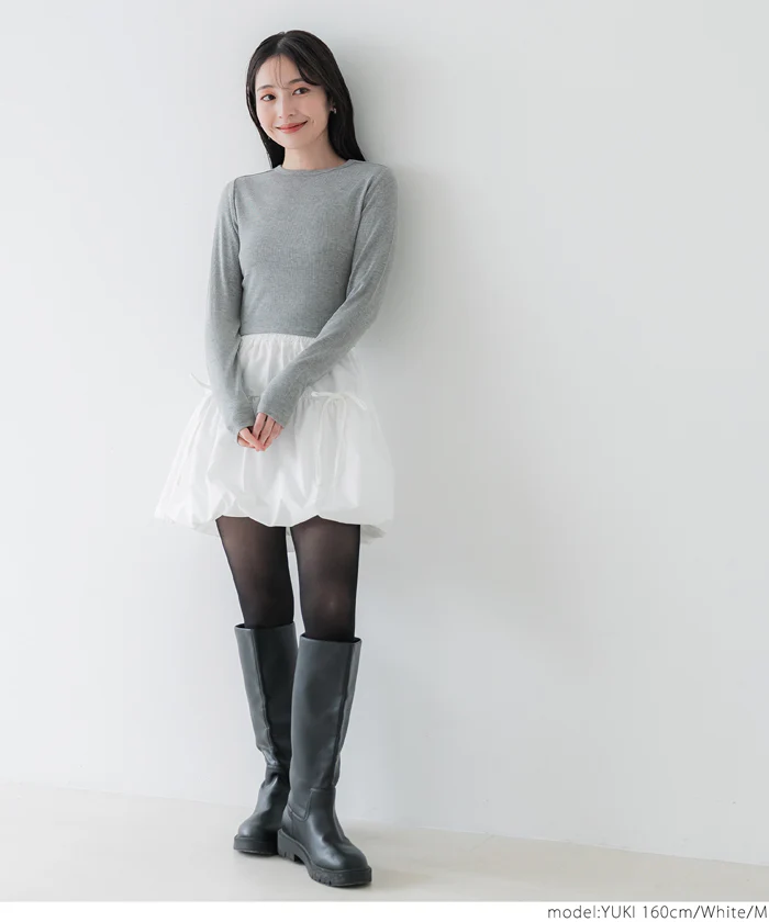 WEB限定セール★1690円→550円 バルーンミニスカート レディース メール便不可 - Image 4