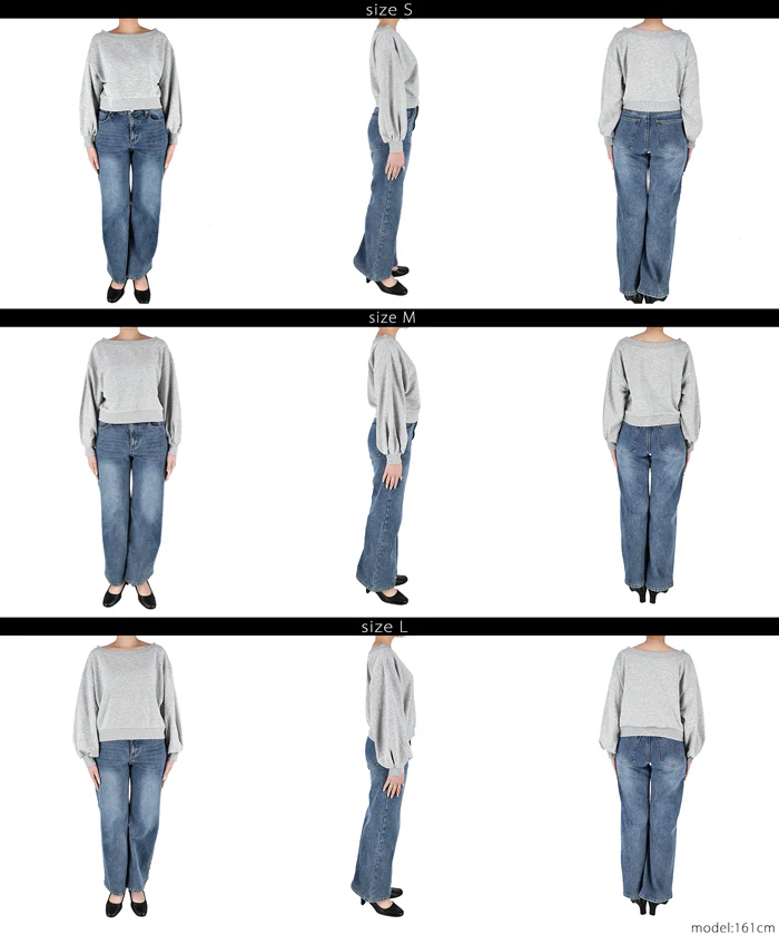 裏毛 オフショルダースウェット レディース メール便不可 - Image 14
