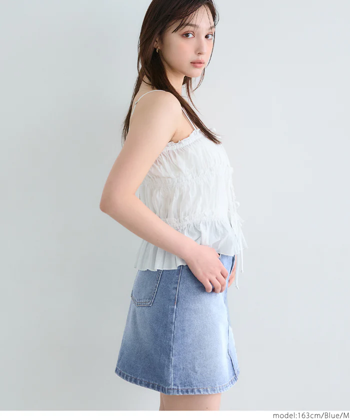 セール★1990円→550円 デニムミニスカート レディース メール便不可 - Image 8