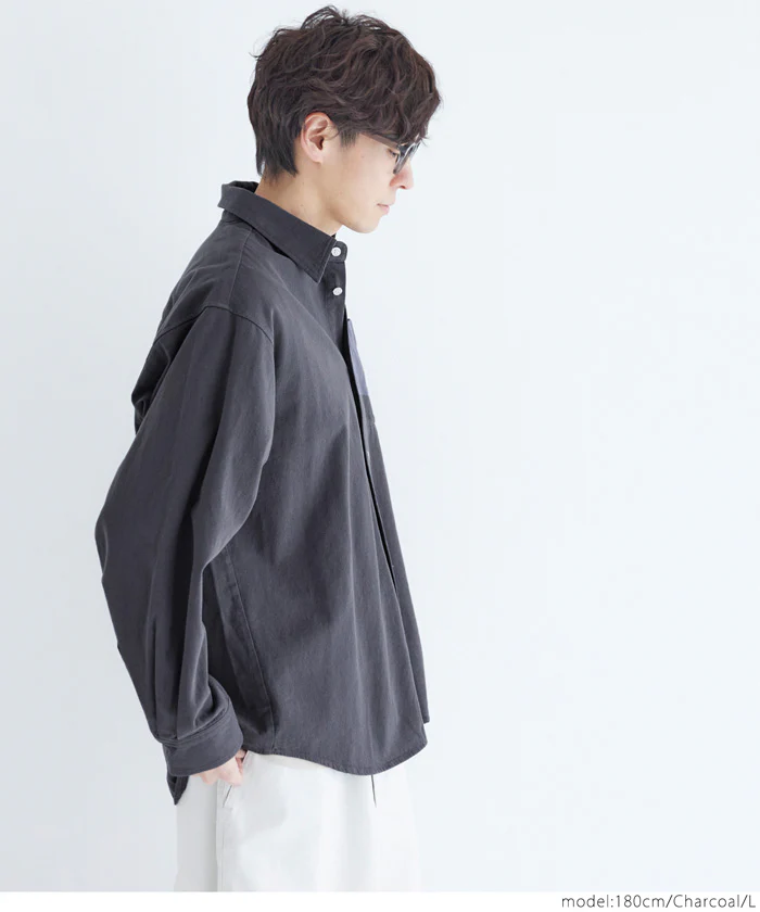 セール★2690円→550円 バイオ加工シャツ メンズ メール便不可 - Image 5
