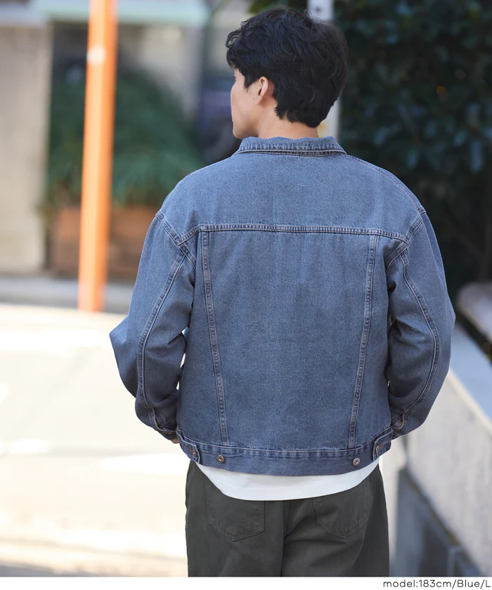 デニムジャケット メンズ メール便不可 - Image 4