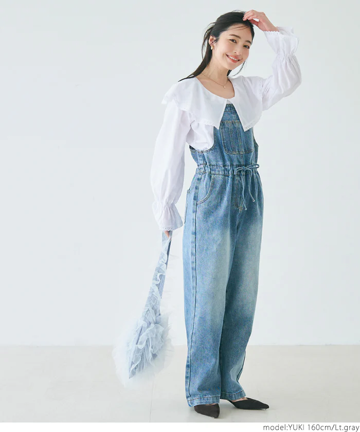 セール★2490円→550円 チュールフリルバッグ レディース メール便不可 - Image 9
