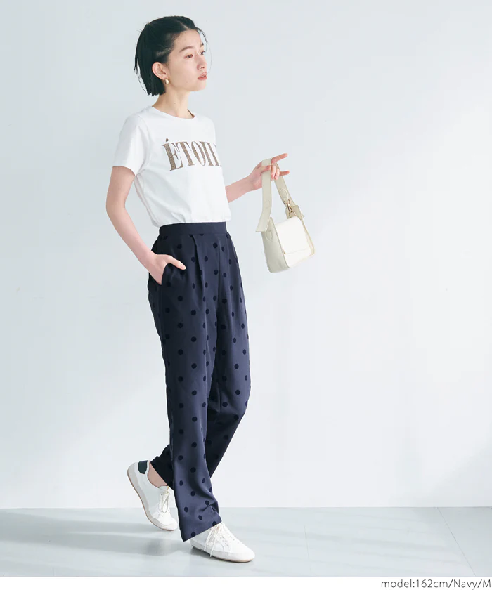 WEB限定セール ★2490円→890円ドット柄フロッキーパンツ レディース メール便不可 - Image 11