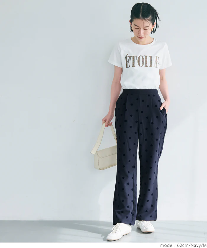WEB限定セール ★2490円→890円ドット柄フロッキーパンツ レディース メール便不可 - Image 12