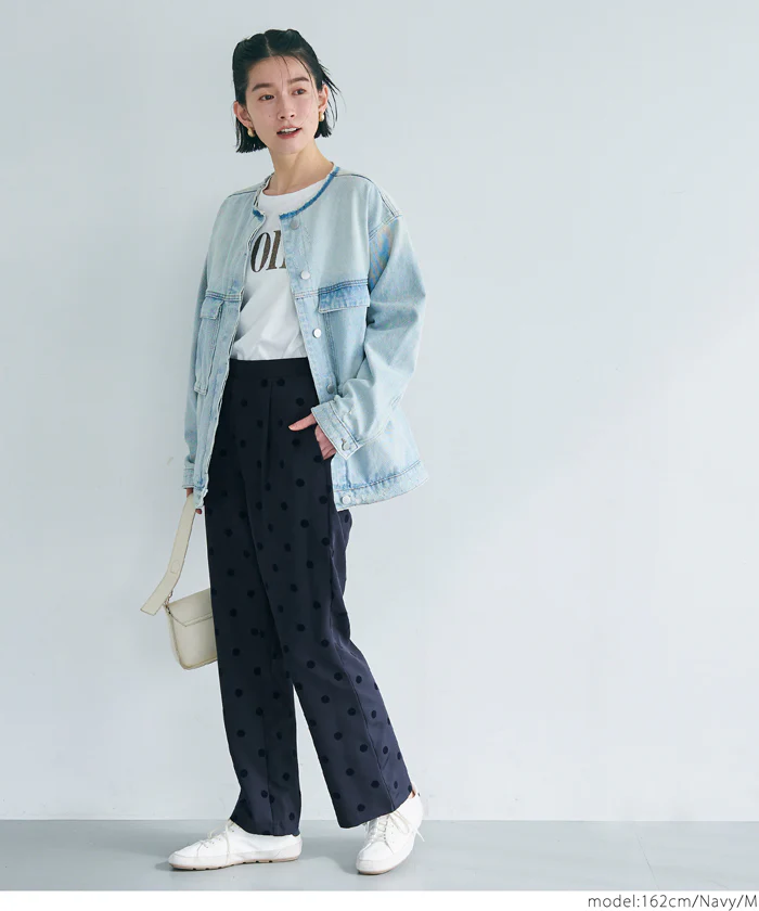 WEB限定セール ★2490円→890円ドット柄フロッキーパンツ レディース メール便不可 - Image 14