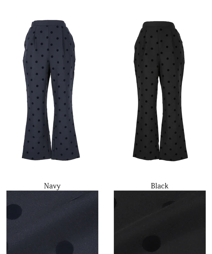 WEB限定セール ★2490円→890円ドット柄フロッキーパンツ レディース メール便不可 - Image 17