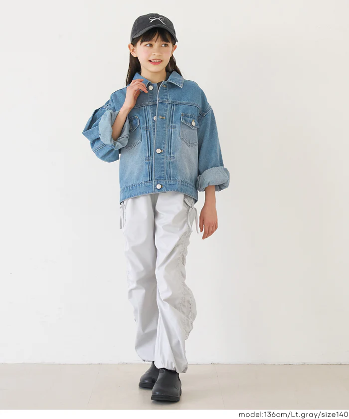 サイドドロストリボンパンツ キッズ メール便不可 - Image 16
